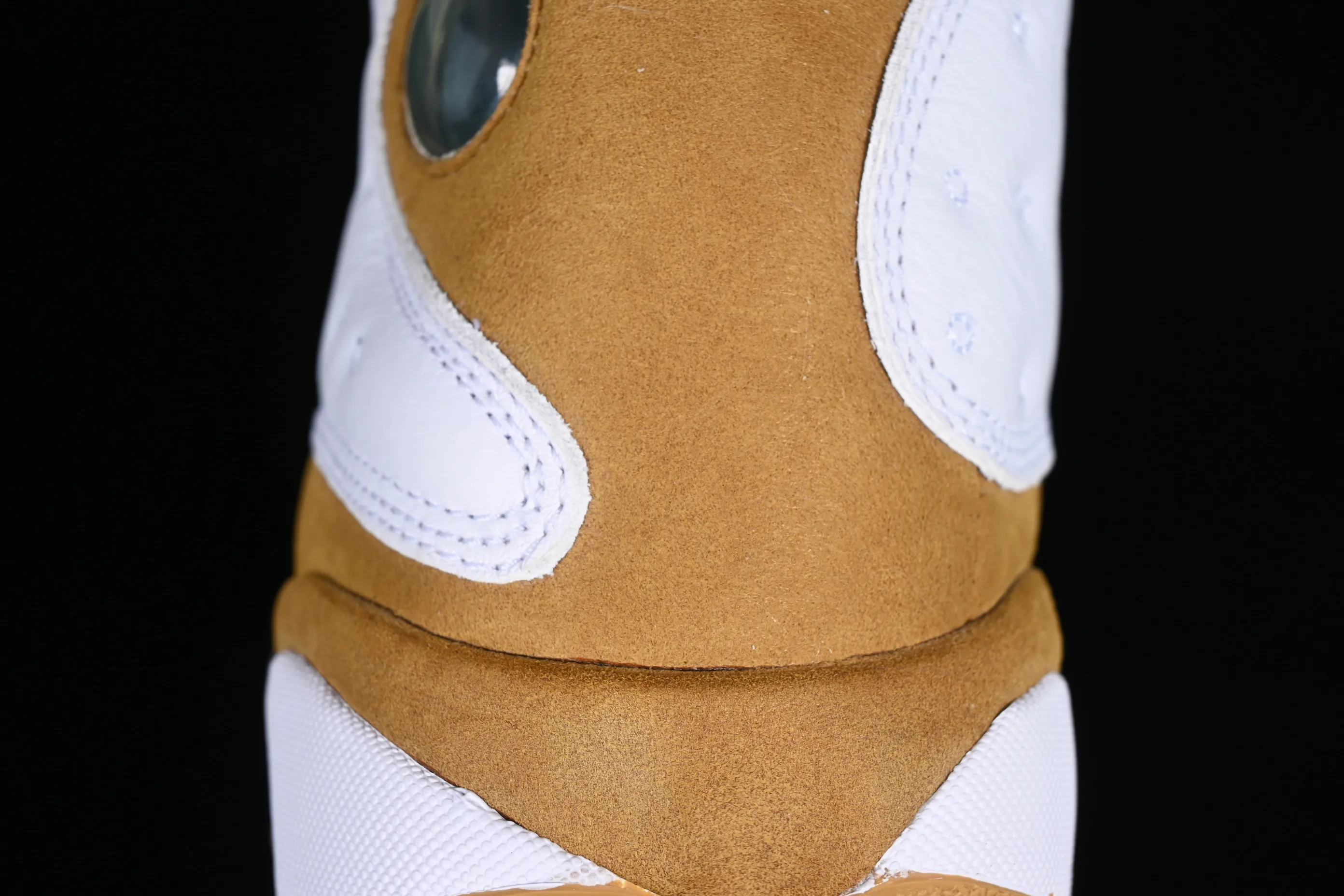All categories Air Jordan Jordan series basketball shoes Air Jordan 13 pure original Air Jordan 13 Retro "Wheat" AJ13 Joe 13 wheat brown real carbon real cat eye 414571-171